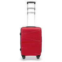  Bőrönd – 008 – S-Es Kis Méret – Polypropylene – 55 X 40 X 20 – Piros