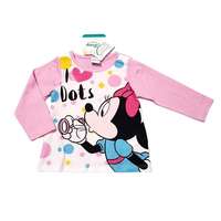 Disney Minnie Disney Minnie hosszú ujjú póló (méret: 80-98)