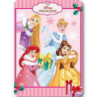 Disney Hercegnők Disney Hercegnők Festive Fairy Karácsony polár takaró 100x140cm