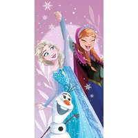 Disney Jégvarázs Disney Jégvarázs Purple fürdőlepedő, strand törölköző 70x140 cm (Fast Dry)