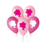 Hercegnők My Pink World, Hercegnő léggömb, lufi 5 db-os 12 inch (30 cm)