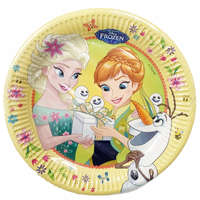 Disney Jégvarázs Disney Jégvarázs Fever papírtányér 8 db-os 23 cm