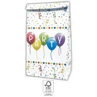 Boldog Születésnapot Happy Birthday Streamers papírzacskó 4 db-os FSC