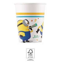 Minyonok Minyonok The Rise of Gru papír pohár 8 db-os 200 ml FSC