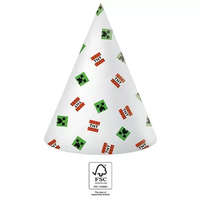 Minecraft Minecraft Parti kalap, csákó 6 db-os FSC