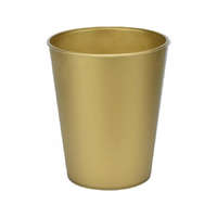 Színes Gold, Arany micro prémium műanyag pohár 250 ml
