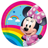 Disney Minnie Disney Minnie Makes Me Smile papírtányér 8 db-os 20 cm FSC