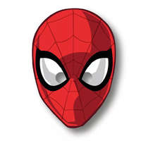 Pókember Pókember World of Web maszk, álarc 6 db-os