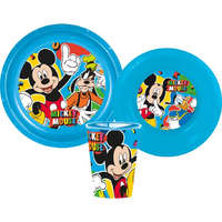 Disney Mickey Disney Mickey étkészlet, műanyag szett