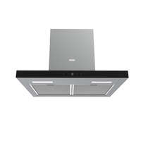 Evido EVIDO LINE 60B T-shape fali páraelszívó, 60 cm, inox/fekete üveg, érintőszenzor