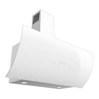 Evido EVIDO CLIFF 90W vertikális fali páraelszívó, 90 cm, fehér üveg