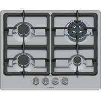 Bosch BOSCH PGH6B5K90 Serie|4 Beépíthető gázfőzőlap | 60 cm | Nemesacél