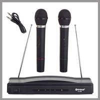  Vezeték nélküli karaoke rendszer 2x vezeték nélküli mikrofon + állomás 59074