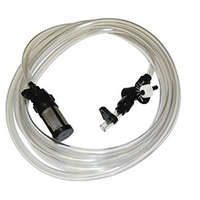 Tápoldat felszívócső 1/2"-3/4" venturihoz csappal