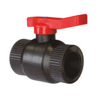 Műanyag golyóscsap fém belsővel 1/2"x1/2" BB