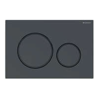 Geberit Geberit Sigma20 működtetőlap, 2 mennyiséges öblítéshez, fekete matt115.882.DW.1