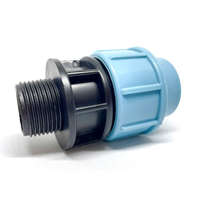 KPE csatlakozó 25x 1/2"KM