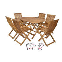 HECHT HECHT BASIC SET 6 - Kerti bútor fa