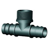 T-idom 25x3/4"x25 bordás KM bordás