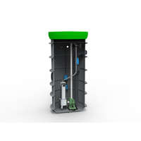 RoPump Ø600 x 1500 szennyvízátemelő szivattyúállomás egy DAB FEKA VS 750 szivattyúval