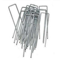 Rögzítő tüske U alakú acél ( geotextília , agroszövet , vakondháló )