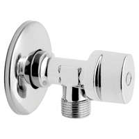 FERRO FERRO Sarokcsap takarórozettával és fém kezelőkarral 1/2"-3/4", Z1234K