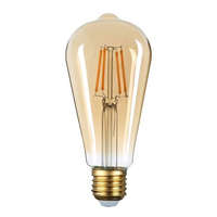Optonica Optonica dimmelhető vintage filament E27 LED izzó 8W 700lm 2500K meleg fehér arany üveg bura edison 1322