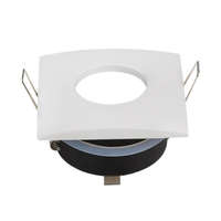 Optonica Optonica Spotlámpatest / négyzet alakú / max. 35W / GU10-MR16 / beépítő keret / fehér / 2011
