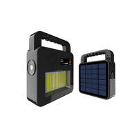 Optonica Optonica napelemes hordozható Bluetooth hangszóró + lámpa fekete 228