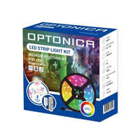 Optonica Optonica Bluetooth zene LED szalag 60Led/m 8W/m 12V 5050 RGB 5m SZETT 4329