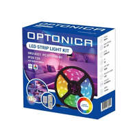 Optonica Optonica Bluetooth zene LED szalag 60Led/m 8W/m 12V 5050 RGB 5m SZETT 4330