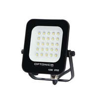Optonica Optonica fekete LED reflektor 10W 900lm 2700K meleg fehér IP65 90° 5723