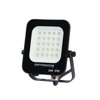 Optonica Optonica fekete LED reflektor 20W 1800lm 6000K hideg fehér IP65 90° 5724