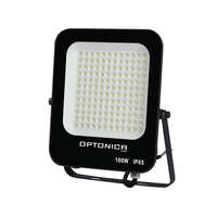 Optonica Optonica fekete LED reflektor 100W 9000lm 2700K meleg fehér IP65 90° 5735