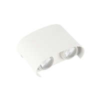 Optonica OPTONICA Fehér LED fali lámpa 2x 4W meleg fehér 7408