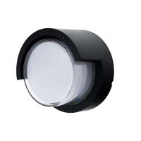Optonica OPTONICA LED 15 W fali lámpa kerek "le" fekete IP65 nappali fehér/ 7529
