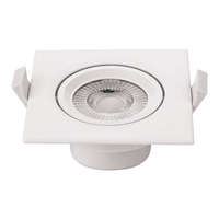 Optonica OPTONICA COB LED süllyeszthető spot lámpatest/négyzet/7W/meleg fehér/CB3289