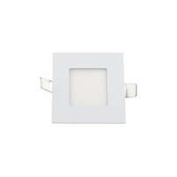 Optonica Optonica mini beépíthető négyzet LED panel 3W 150lm 2800K meleg fehér 8,5cm 120° 2446