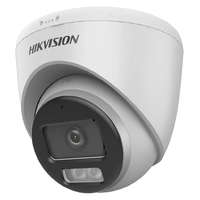 HIKVISION Hikvision DS-2CE72KF0T-LFS ColorVu dome biztonsági kamera színes éjjellátással (5MP, kültéri, hibrid LED, 2.8mm, IP67, mikrofon)