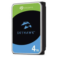 SEAGATE Seagate 4TB Belső Merevlemez 3.5" - ST4000VX016 5400 rpm, 256 MB Cache, SATA III - Skyhawk Sorozat Biztonsági rögzítőkbe