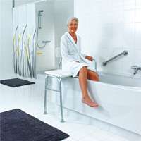 VidaXL Ridder fehér fürdőkád pad 150 kg a0120101