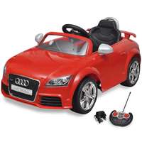 VidaXL Audi tt rs elektromos kisautó távirányítóval piros