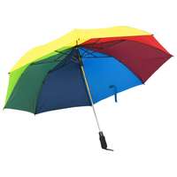 VidaXL Színes automatikusan összecsukható esernyő 124 cm