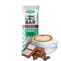 AbsoRICE Abso MOVE BAR 35 g - Cappuccino ízű vegán fehérjeszelet