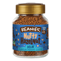 Beanies Beanies Koffeinmentes nutty hazelnut ízű instant kávé 50 g
