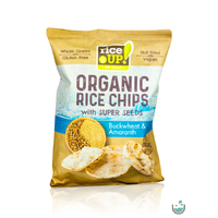 Rice UP! Rice UP! bio teljes kiőrlésű barna rizs chips hajdinával és amaránttal 25 g