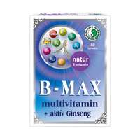 Dr. Chen Patika Dr. Chen B-Max multivitamin + aktív ginseng tabletta - 40 db