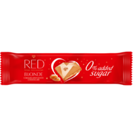 RED RED Delight Karamellizált fehér csokoládé édesítőszerekkel 26 g