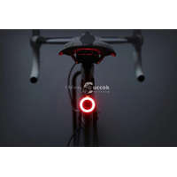  Kerékpár hátsó lámpa, bicikli lámpa, ledes kerékpár lámpa - Kör