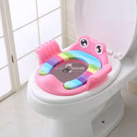  WC szűkítő karfával - - Rózsaszín